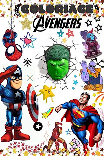 Télécharger avengers coloriage: Livres de coloriage pour enfants-Coloriage surprise Livre eBook France