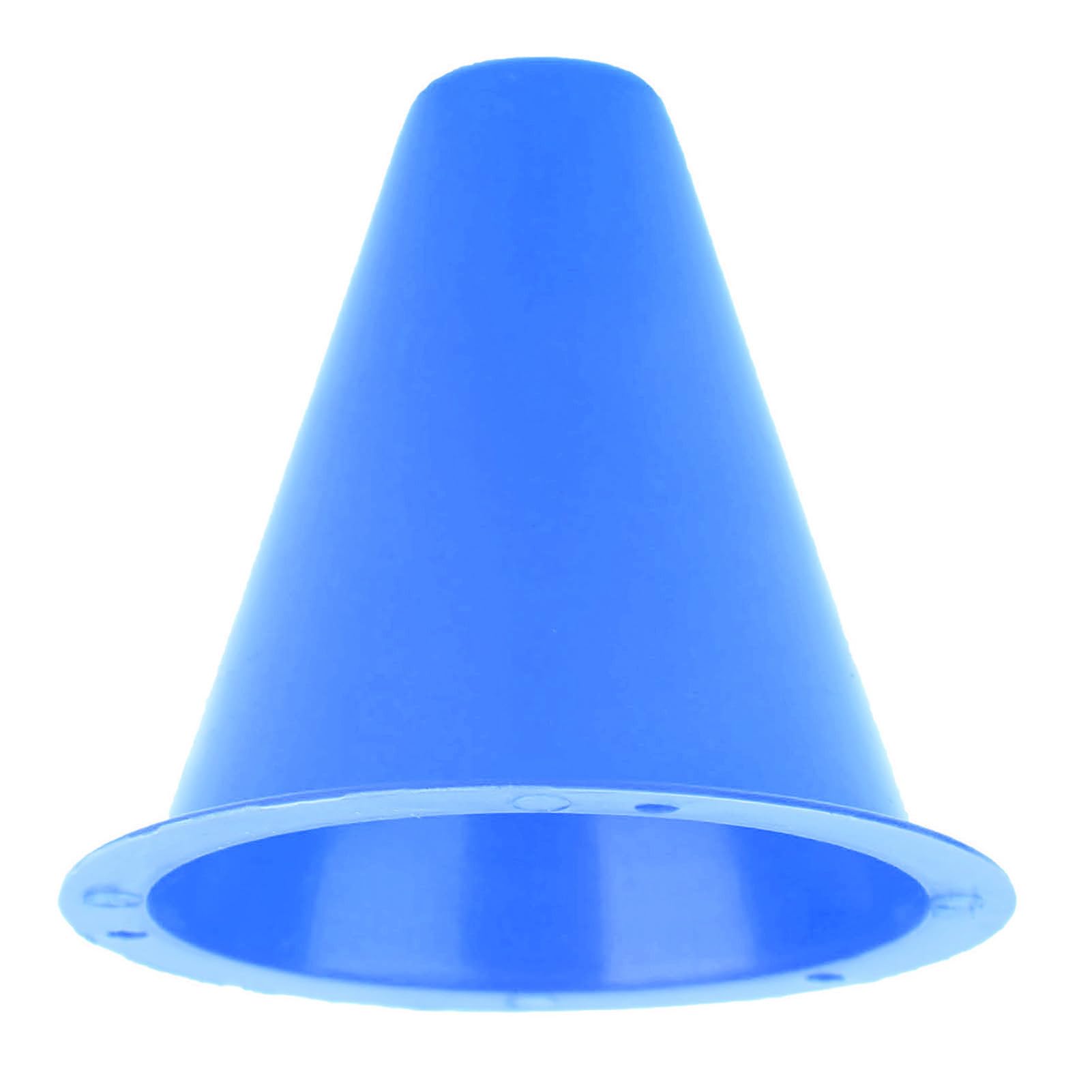 Cocoarm Pack de 10 Cônes de Balisage, Cônes de Balisage Football, Cônes de Signalisation, Aides à L'entraînement, Cônes Multifonctions pour Enfants, Football, Sports équestres(Bleu)