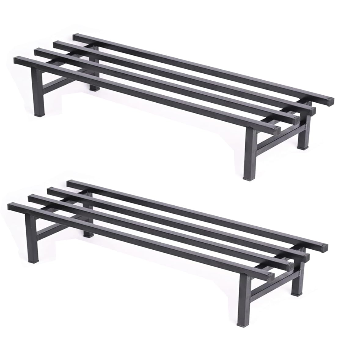 IRON LANDS Hulk Plant Stand Heavy Duty Premium European Style Pot Stand for Garden Balcony Living Room, Home Indoor and Outdoor Decor (Pack of 2 - Black) (B0DC58VCYT) Amazon Price History, Amazon Price Tracker