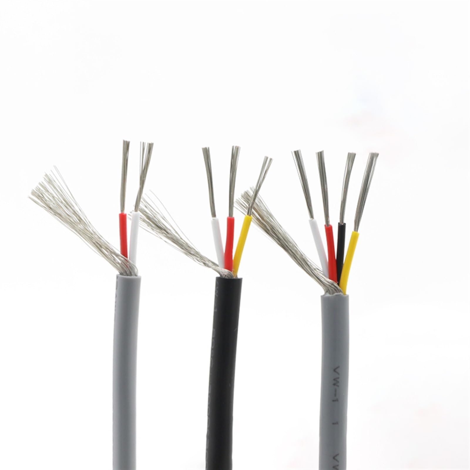 kabel zbrojony, Przewód ekranowany UL2547 PVC audio 22-28AWG z miedzi cynowanej 300 V(22awg 3cores,10m)