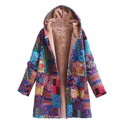 NSICBMNO Women's Fleece Lined Winter Coat Cover