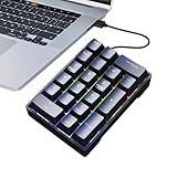 Conception mécanique fiable : Doté de touches mécaniques tactiles, ce clavier numérique filaire offre un mécanisme de touches fiable et un retour tactile précis à chaque frappe. Il améliore la précision des données financières pour une utilisation dans les environnements nécessitant une saisie numérique méticuleuse, comme la comptabilité ou l'analyse de rapports détaillés.