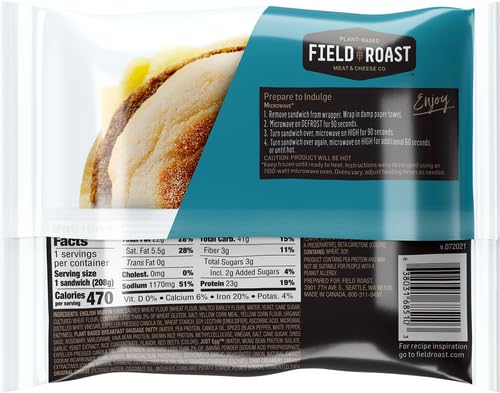 Miniatura 2 de Field Roast ROAST Just Egg Sándwich de desayuno, 7 onzas