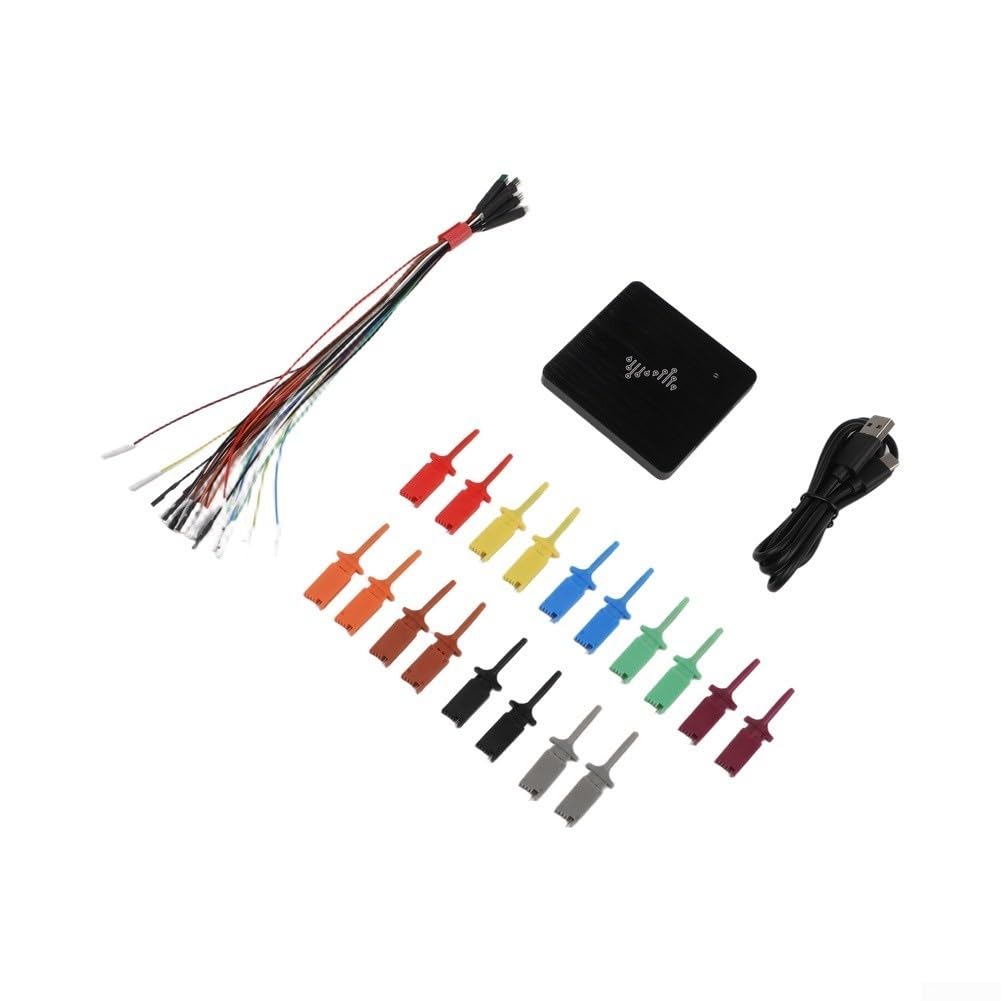 Dslogic U2basic Analizzatore logico 16 canali 100mhz larghezza di banda digitale dispositivo di campionamento del segnale con buffer profondo di memoria per il debug di elettronica e analisi del