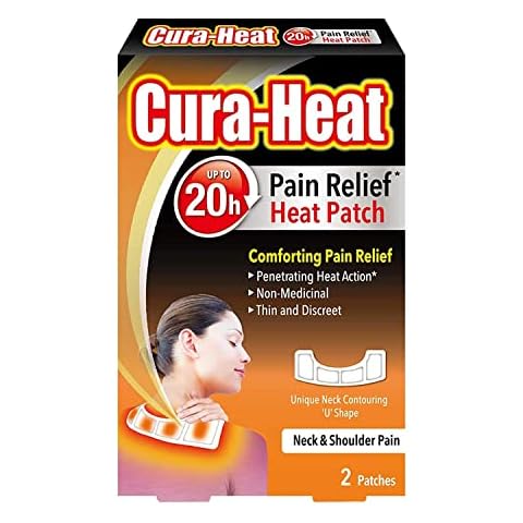 Cura-heat Neck and Shoulder Pain 2 patches Cover