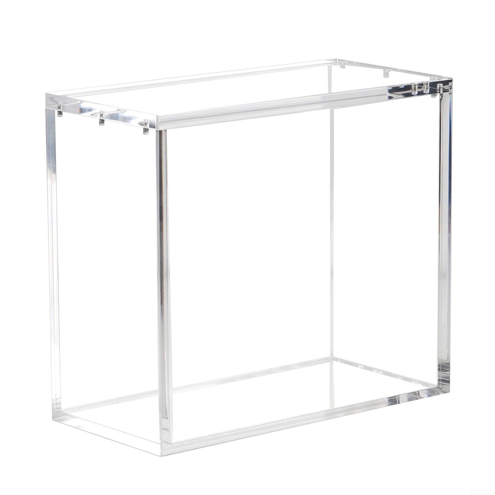 Vitrina acrílica transparente para caja de refuerzo TCG, almacenamiento apilable de 4 mm de grosor con cierre seguro, a prueba de polvo y humedad (2)