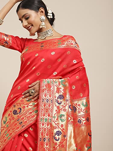 Image of AKHILAM Women's Embellished Sequins Georgette Saree With Unstitched Blouse Piece (PRAMID106 VP Parent)