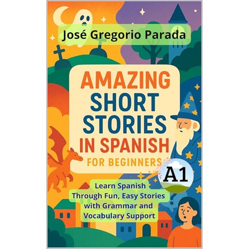 Amazing Short Stories in Spanish for Beginners (A1) Audiolibro Por JOSE PARADA arte de portada