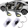 NewL Custom Logo LED Car Door Projector Welcome Lights Compatible with Accessories RX ES GX LS LX is Series(2 Pack)