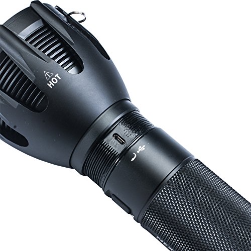 Nextorch 2600 Lumen Saint Torch 3 High Output Usb Rechargeable Led Search Torch #TOP3