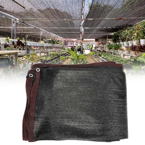 Filet d'ombrage noir pour serre de jardin et plantes 4,6x4,6m