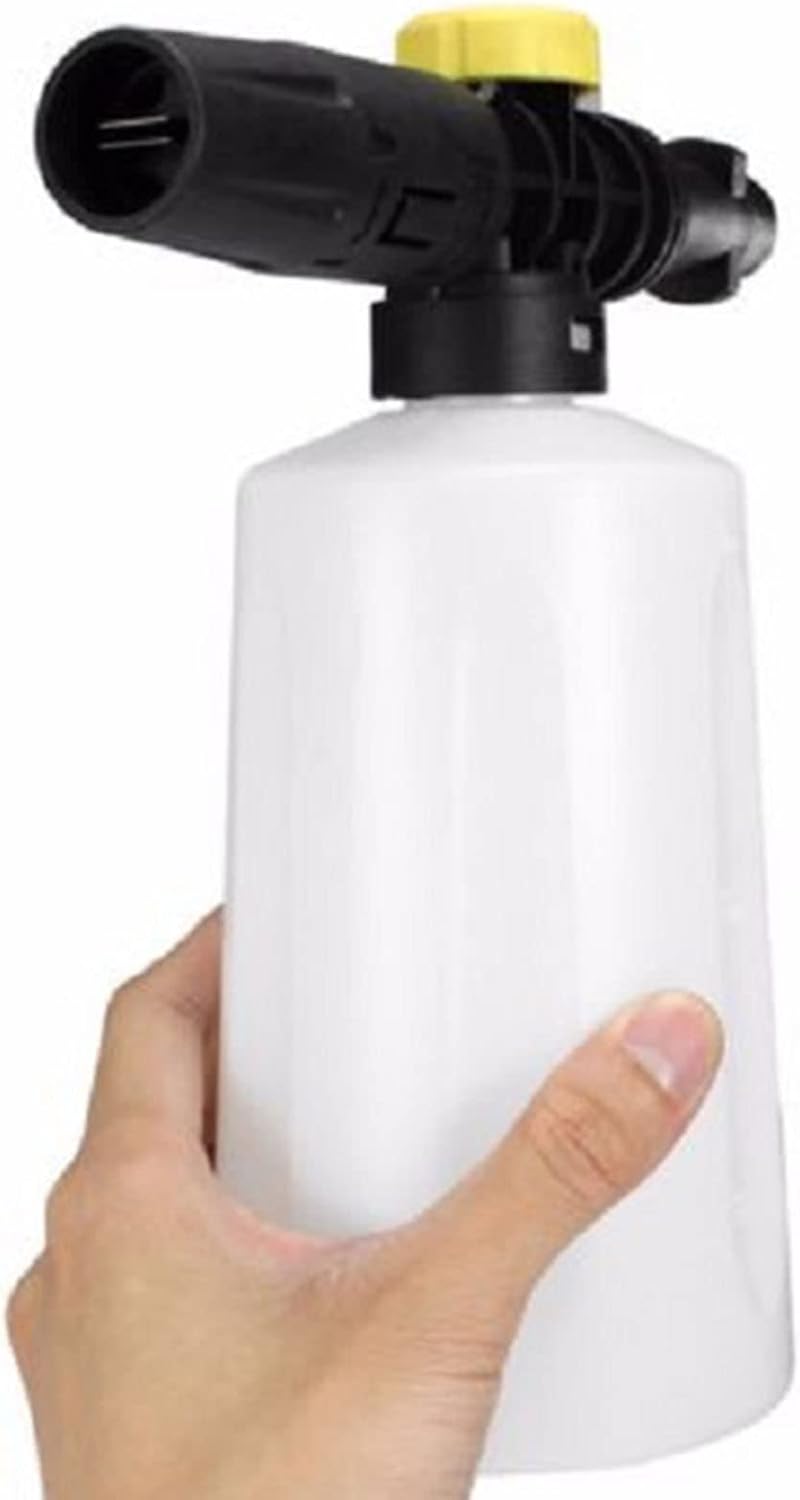 ciciglow Foam Sprayer Bottle Adjustable High Pressure for Car Wash Clear Scale Plastic 750ml Capacity for Car Washing