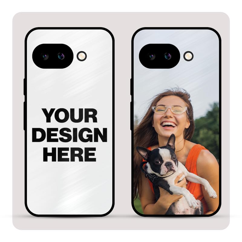 Image of Personalized Back Cover for Google Pixel 10A | Custom Case with Name, Photo or Logo | PrintShield Hybrid with Soft TPU Grip & Scratch Protection