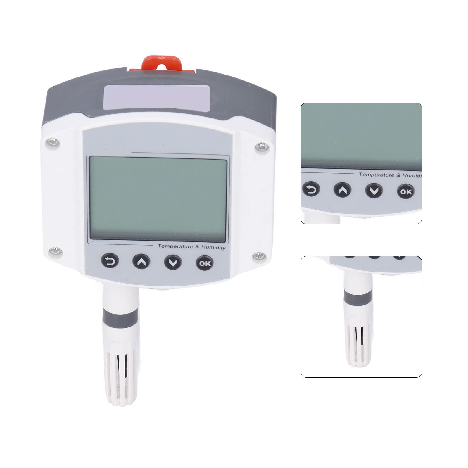 Hyuduo 485 Trasmettitore di umidità della Temperatura Sensore di umidità della Temperatura Ad Alta Precisione per Serra con Display LCD 10~30 V