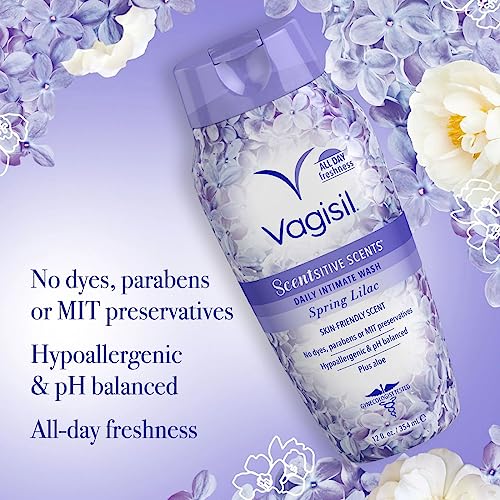image for Vagisil Feminine Wash for Intimate Area Hygiene, Scentsitive Scents, p