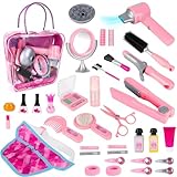 deAO Ensemble De Salon De Beauté pour Filles 35 Pièces, Mode Jeu De Simulation De Coiffe...