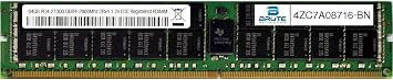 4ZC7A08716-BN - 64GB DDR4-2666MHz 4Rx4 ECC Registered RDIMM Compatible with OEM PN# 4ZC7A08716