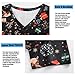 Christmas Scrub Tops Women Vneck Short Sleeve Stretchy Cute Santa Claus Elk Printed Nurse Holiday Working Uniforms
