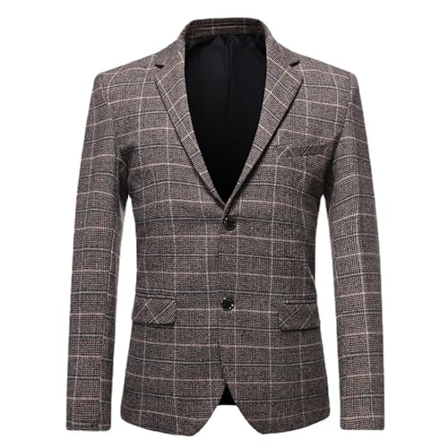 Manteau de costume à carreaux idéal pour vos sorties casual