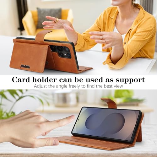 Étui portefeuille Galaxy S23 noir idéal pour voyager léger au quotidien - 5