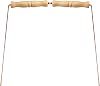 Copper Dowsing Rods Kit for Divination Tool - Natural Wooden Handles Divining Rods