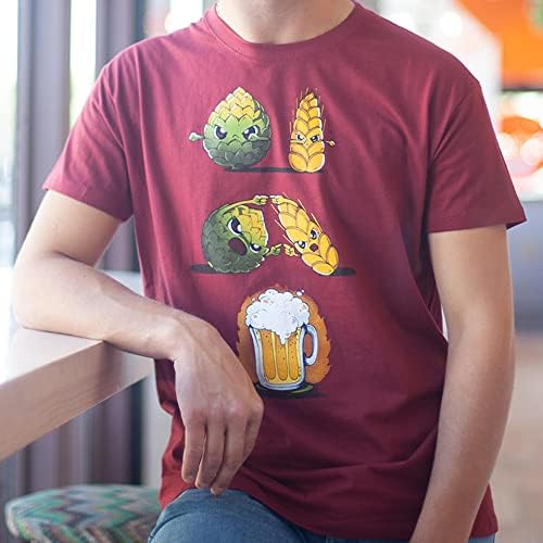 Maglietta Pampling The Beers - 100% Cotone, Unisex, 5 Taglie, Stampa Serigrafica - Foto 3
