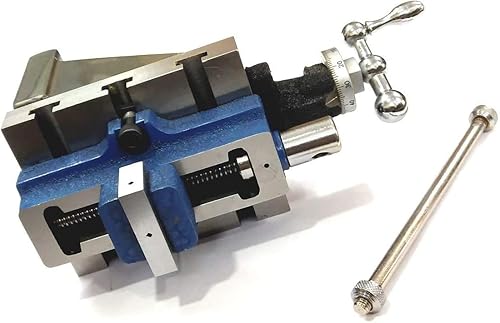 Miniatura 2 de Ai Torno Fresado Vertical Slide 100 X 125 Mm & 2" - 50 Mm Torno Autocentrante Base Fija Para Solución de Fresado Instantáneo En Tornos I Nuevo Vice