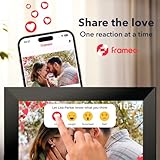Frameo Digital Picture Frame Digital Photo Frame WiFi 32GB 10.1 inch Photo Frame 1280x800 HD IPS Touch Screen Auto-Rotat Built in 32GB Storage Share Moments Instantly via Frameo App from Anywhere - Image 8