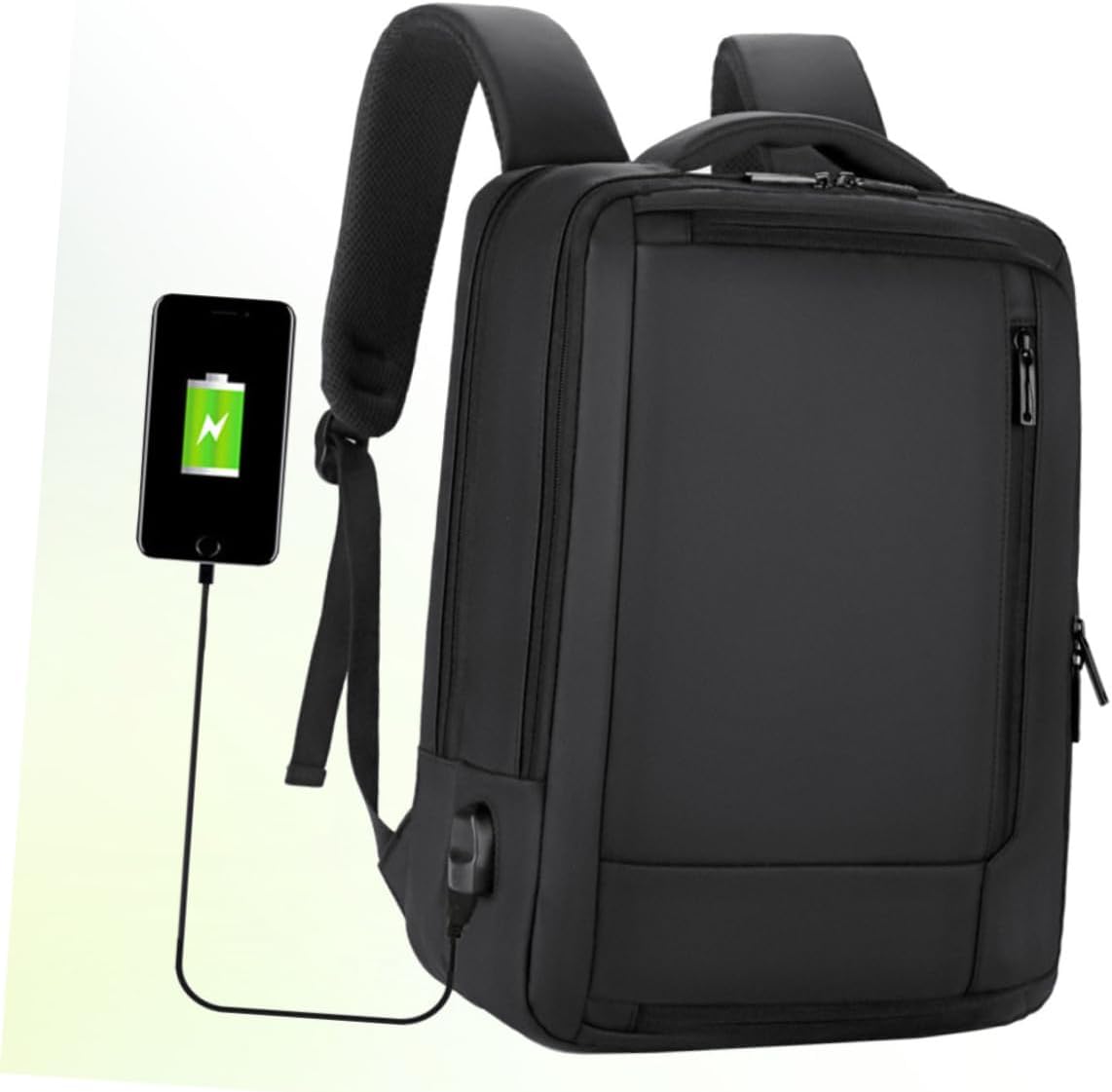 Mens Laptop Backpack Charger Business Bookbag Large Capacity Men's Charging Backpack