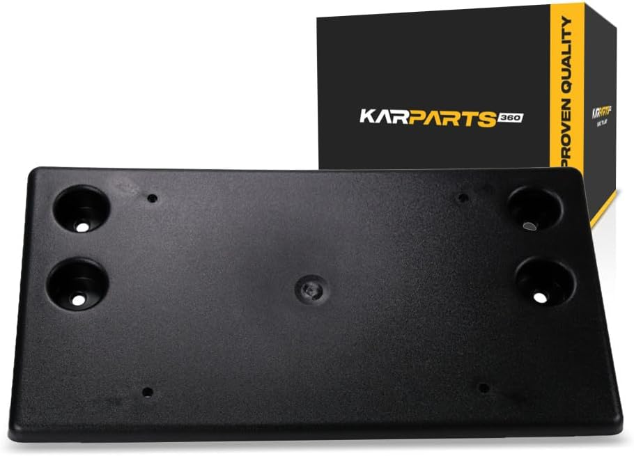 for Chevy Equinox 2018 19 20 21 22 2023 License Plate Bracket | Front | Made of Polypropylene Plastic | Replacement for GM1068227 | 191275825815, 84737664