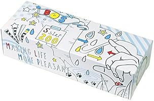 驚異の防臭袋 BOS (ボス) おむつが臭わない袋 Sサイズ 大容量 200枚入り 赤ちゃん用 おむつ 処理袋【ポップ柄パッケージ/袋カラー:白色】