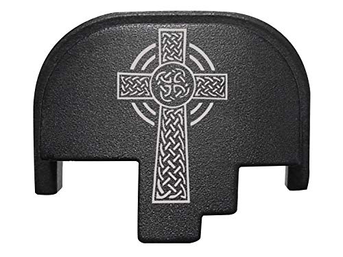 NDZ Performance Rear Back Plate for Smith & Wesson S&W M&P 2.0 Full-Size Compact Black - Celtic Cross