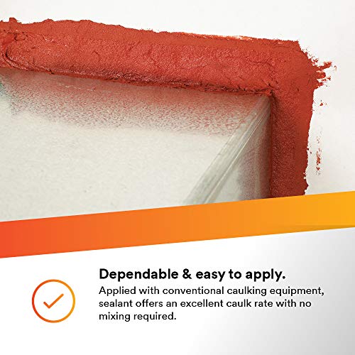 Image of 3M Fire Barrier Sealant CP 25WB+ - for Commercial, Industrial and Residential Applications - 2 Gallon Drum (Pail) - Red