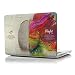 iCasso 3D Printing New Art Fashion Image Series Ultra Slim Light Weight Rubberized Hard Case Glossy Clear Crystal Snap-On Hard Cover Case for MacBook Pro 13 inch (Model: A1278) - Left and Right Brain
