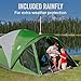 Coleman 6-Person Dome Tent with Screen Room | Evanston Camping Tent with...