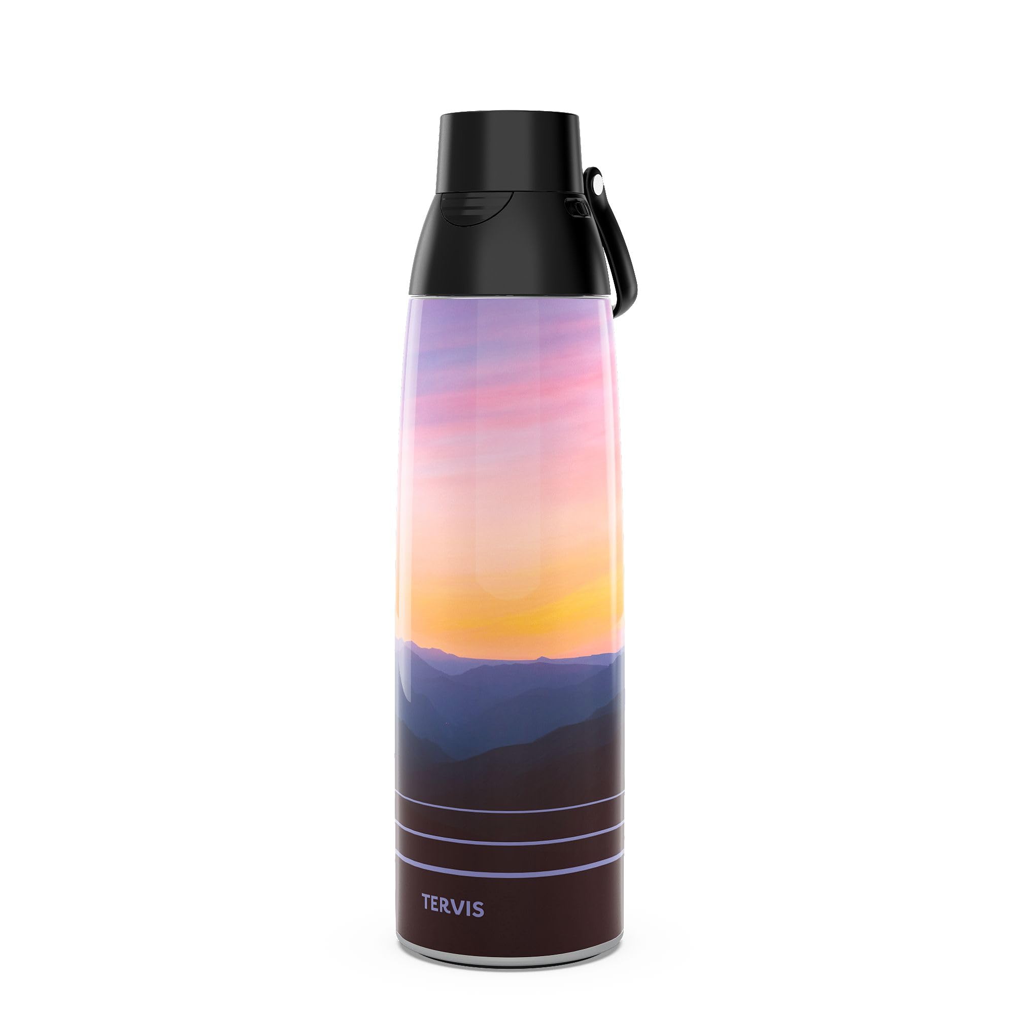Bouteille d'eau isotherme Tervis Venture à triple paroi isolante en acier inoxydable durable