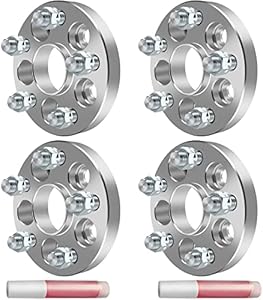 Abrillvt 5x100 to 5x112 Wheel Spacers 20mm 4PCS Thread Size 14x1.5 Compatible for 100 89-91 for A4 96-08 for CC 09-17