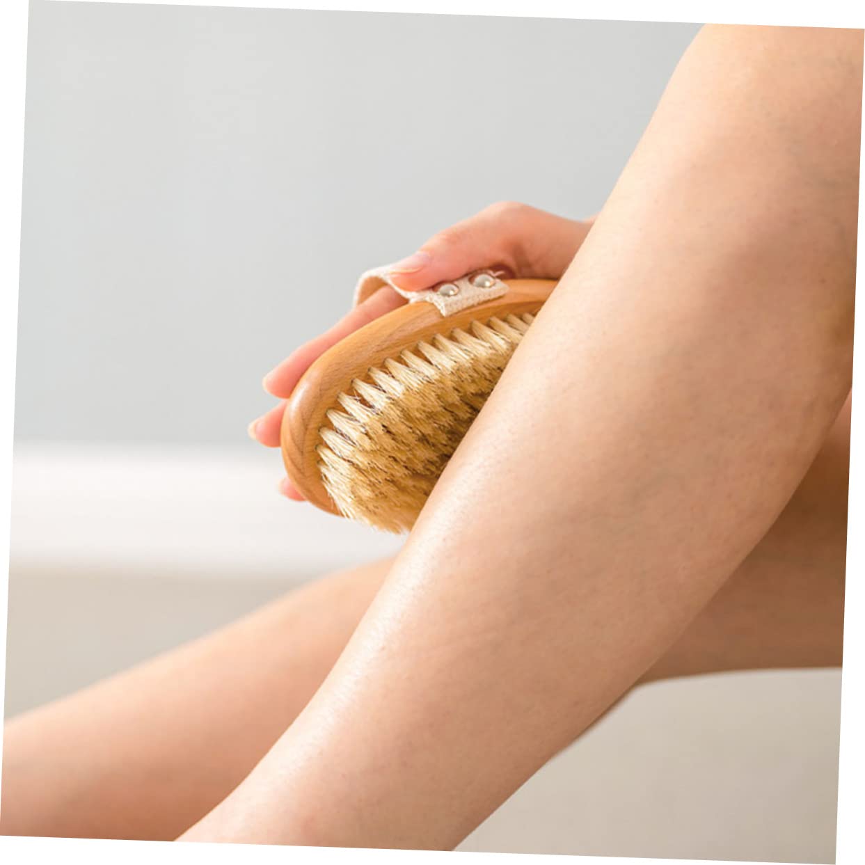 minkissy 3 Piezas Cepillo De Cerdas Para Masaje Cepillo De Masaje De Baño Cepillo Para Fregar La Espalda Cepillo Exfoliante En Seco Cuerpo Cepillo De Limpieza Madera Piel Suave