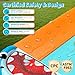 OHMANHE 20FT Slip Lawn Water Slide for Kids, Heavy Duty Racing Water Slide Toy with Shark Splash Pad, 2 Inflatable Bodyboards, Double Lane Slide Toy Outdoor Backyard Summer Party Game