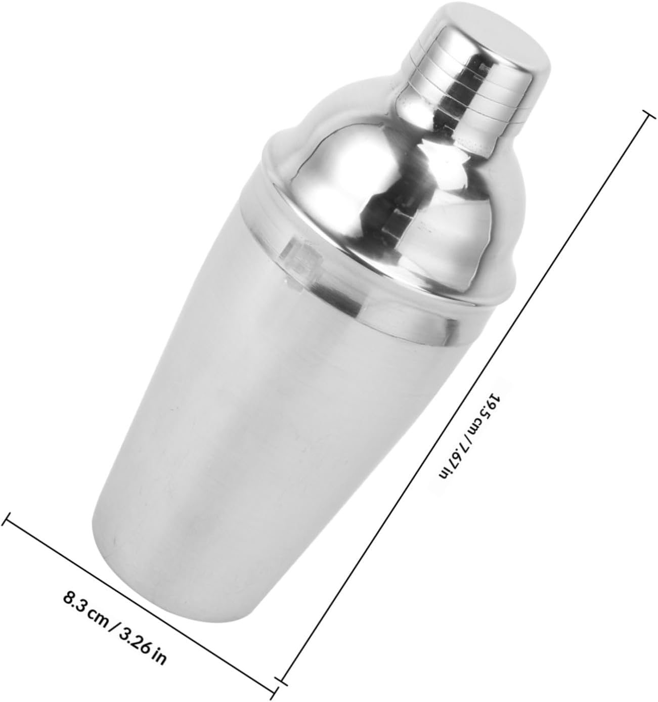 minkissy Stainless Steel Cocktail Shaker Set 22 Pcs with Thickened Wall and Delicate Bubbles Includes Measuring Cup, Strainer, Ice Tong, and Beer Bottle Opener, Bartender Kit for Home