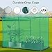Toriexon Crop Cage Plant Protection Tent 4 x 8 x 6 Feet, Easy to Install Protection Garden Cages, Crop Cages with Storage Bag Suitable for Garden Patio Lawn