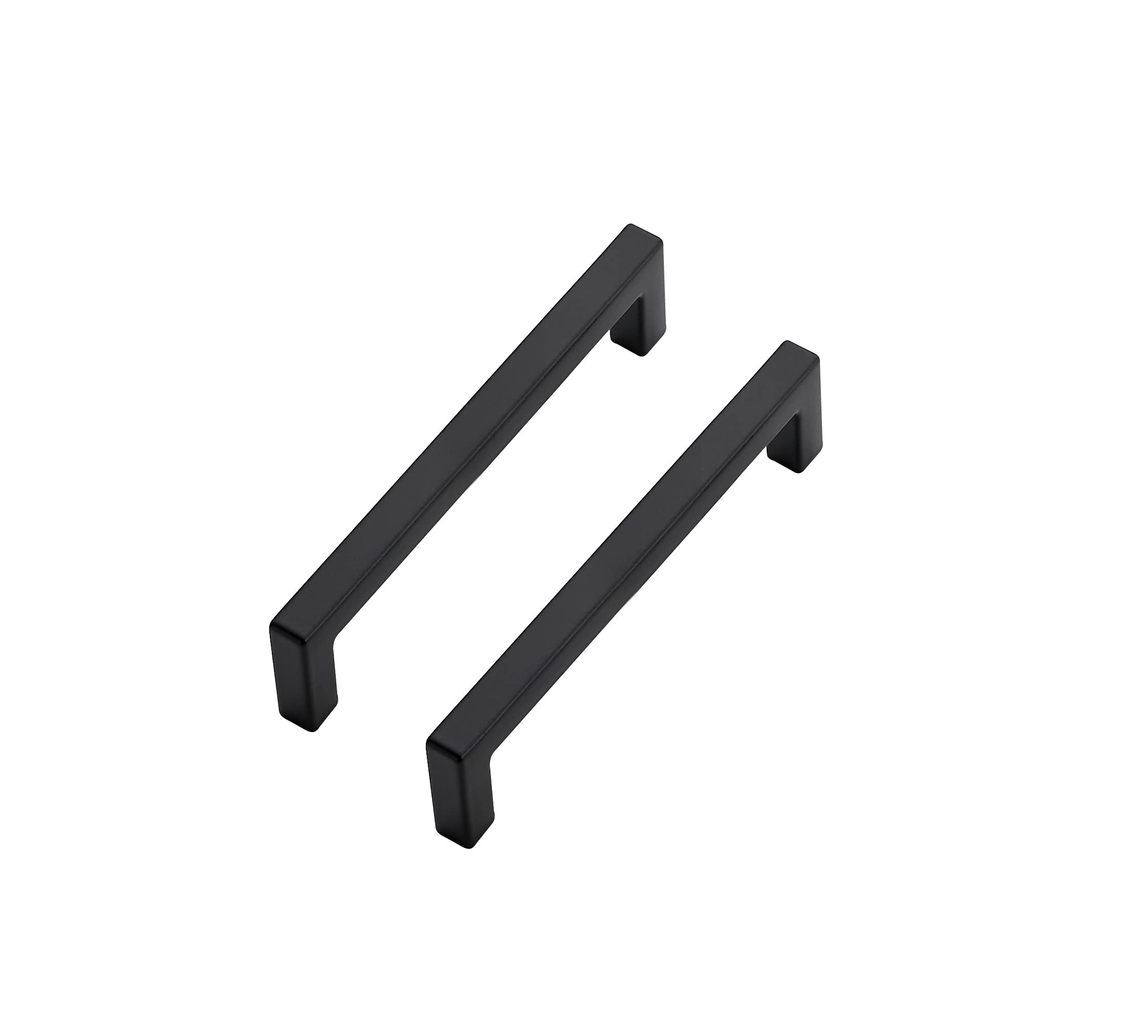 Ravinte 15 Pack Solid 4 Inch Center to Center Slim Square Bar Drawer Handles Kitchen Cabinet Handles Black Drawer Pulls Kitchen Cabinet Hardware Kitchen Handles Matte Black Cabinet Pulls