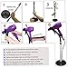FRCOLOR 360degree Rotating Lazy Hair Dryer Holder Cup Heavy Duty Stand for Easy Mounting Smooth Bracket for Hairdryers Space-Saving Organizer