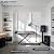 BUBOS 2 Pack Large Fabric Acoustic Wall Panels 47.2"x23.6",Soundproof Panel