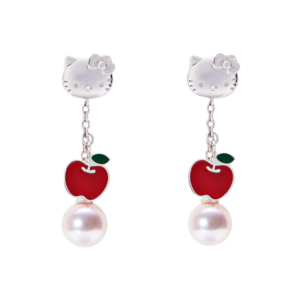 ピアス kitty ☆vivienne westwood☆KITTY 安全ピン&オーブロゴ ピアス