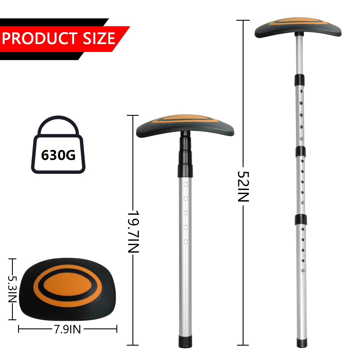 Sistema de soporte de bolsa de viaje de golf, kit de protección de viaje para palos de golf