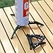 Upgraded Nylon Canister Stand with Nonslip Base Folding Stove for Safe Outdoor Cooking