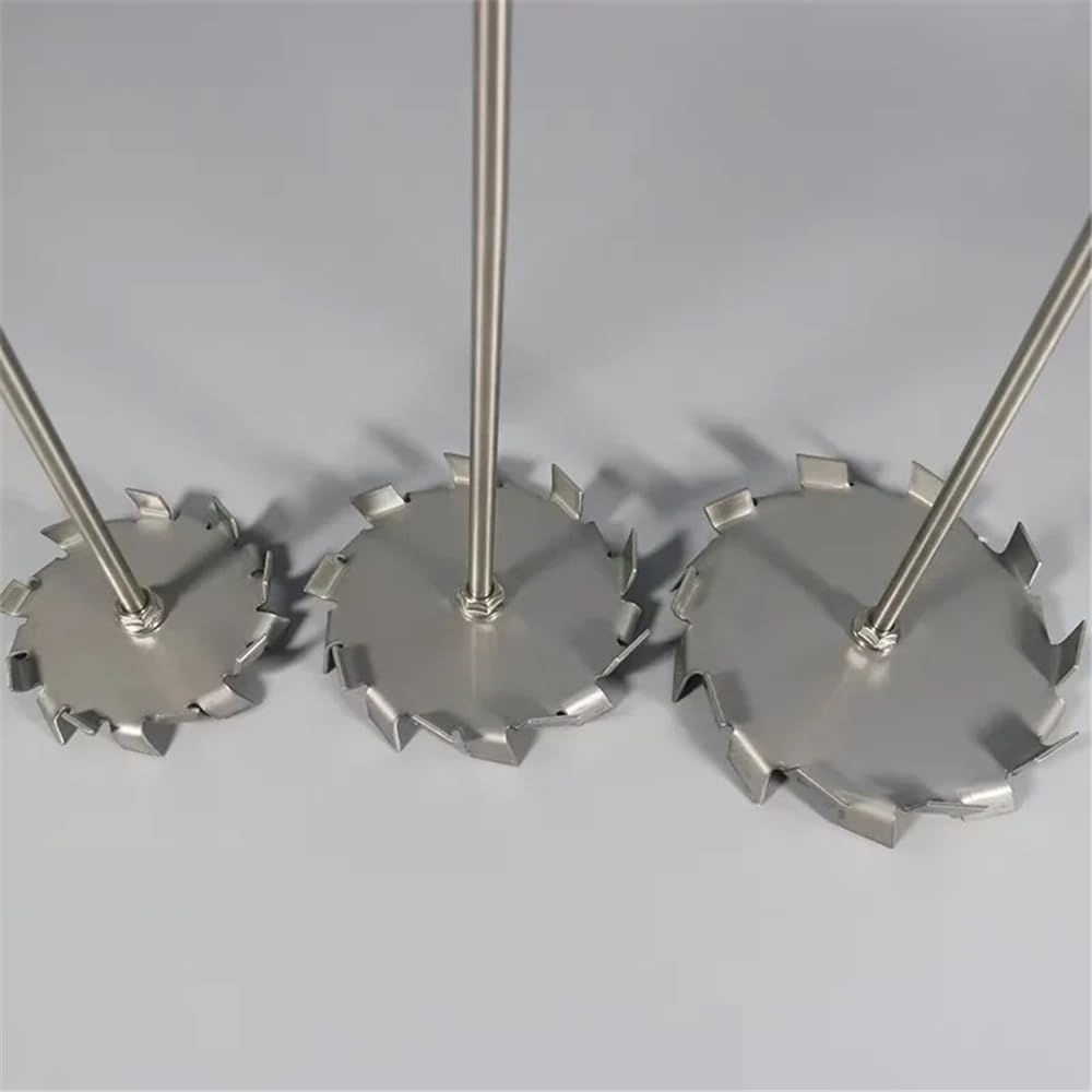 Sprzęt do przyrządów laboratoryjnych Dyspergator ze stali nierdzewnej 304 z prętem mieszającym 30-120 mm Laboratoryjny Mieszadło Dyspergator Średnica pręta 8 mm (dysk 40 mm z prętem)