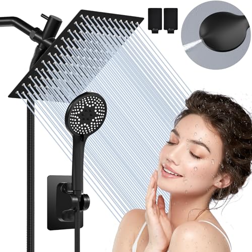 Airlex Shower Heads with Handheld Spray Combo, 10