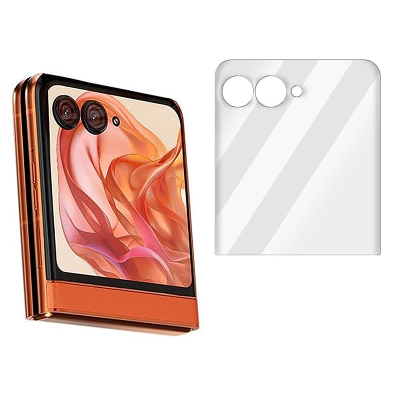 FCS Back (Glossy) for Motorola Razr 50 | TPU Glossy Finish Flexible Film Self Healing Screen Protector | Screen Guard (B0DG9532X2) Amazon Price History, Amazon Price Tracker
